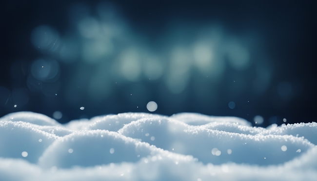 飘落的雪花纹理背景图片