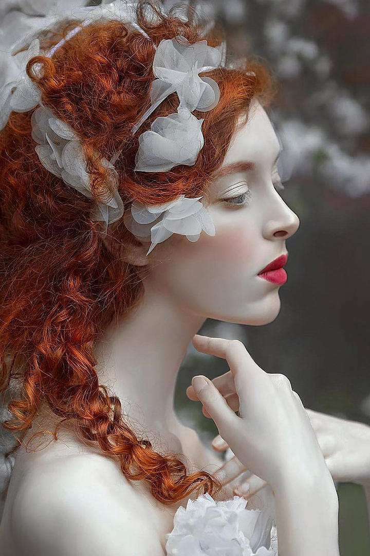 4K超清欧美极品美女肖像特写图片