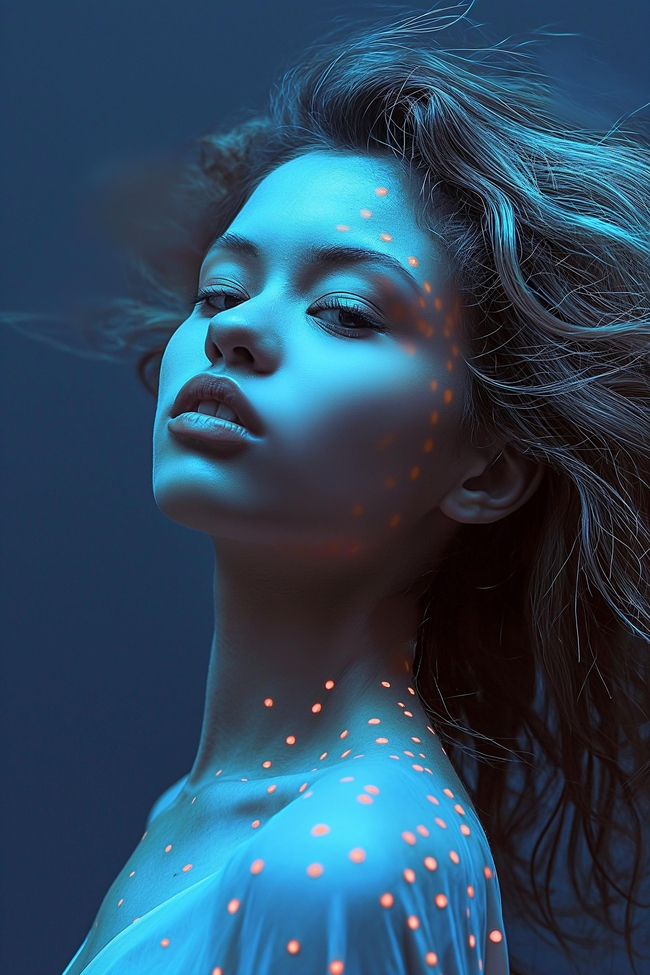 欧美时尚美丽人体模特写真艺术摄影图片