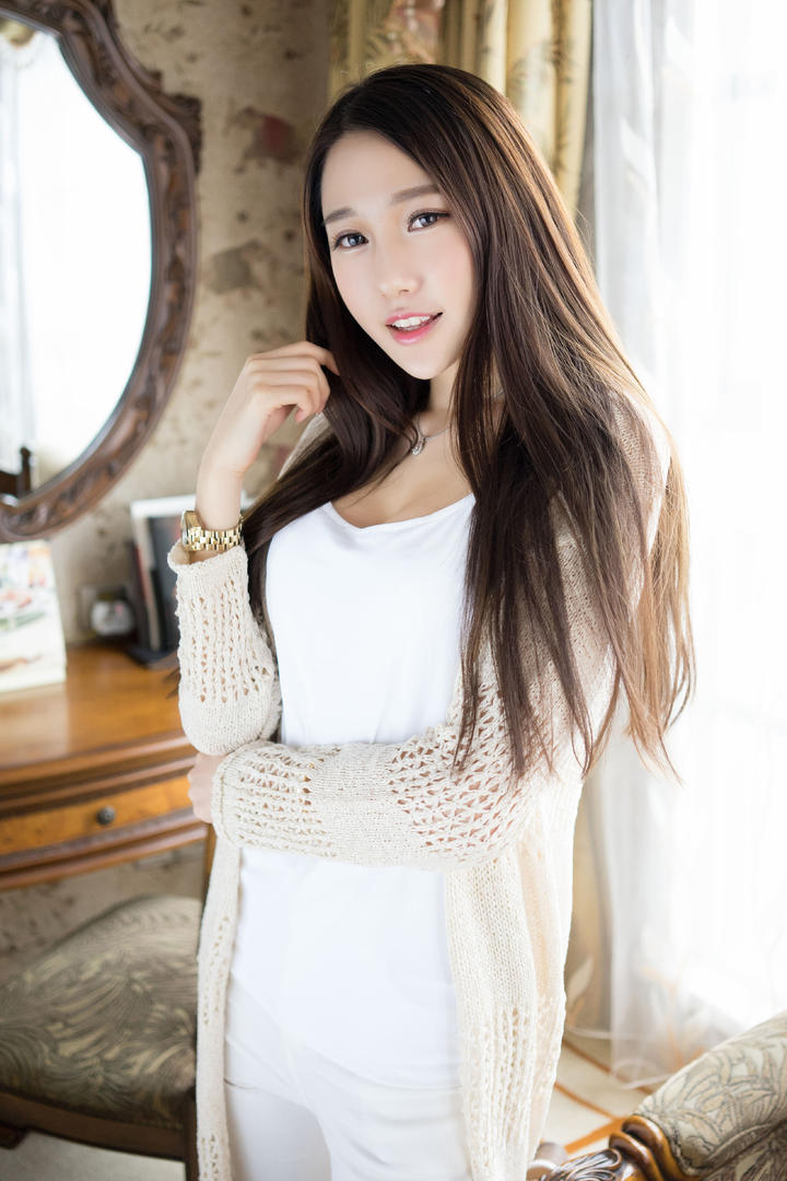 高颜值清纯女神摄影图片