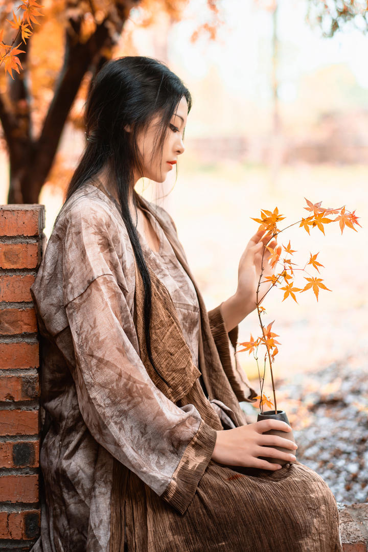 中国唯美意境古风美女高清艺术照图片