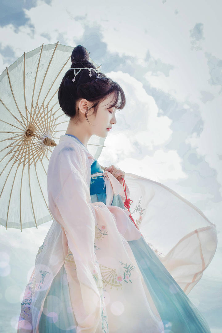 清纯甜美古装美女艺术写真图片