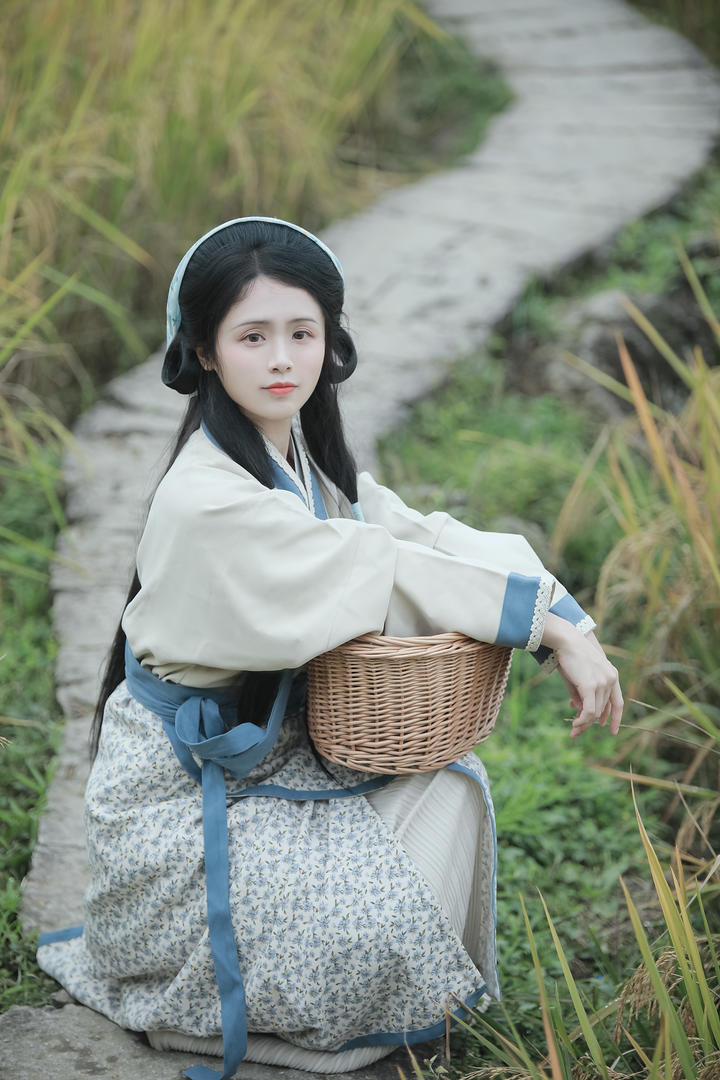 高清古装汉服小美女人像艺术摄影写真图片