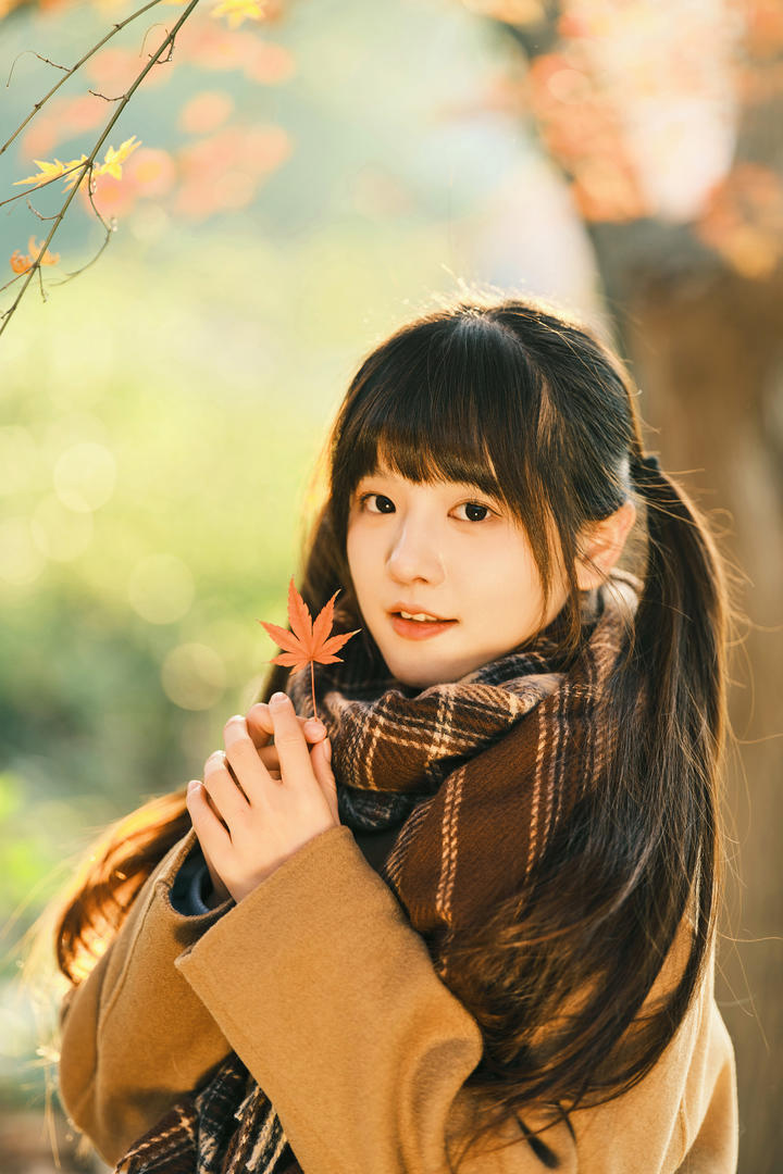 日韩可爱双马尾女孩唯美手机壁纸图片