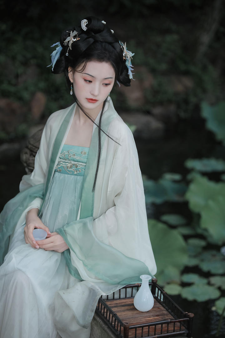 高清古风美女摄影图片