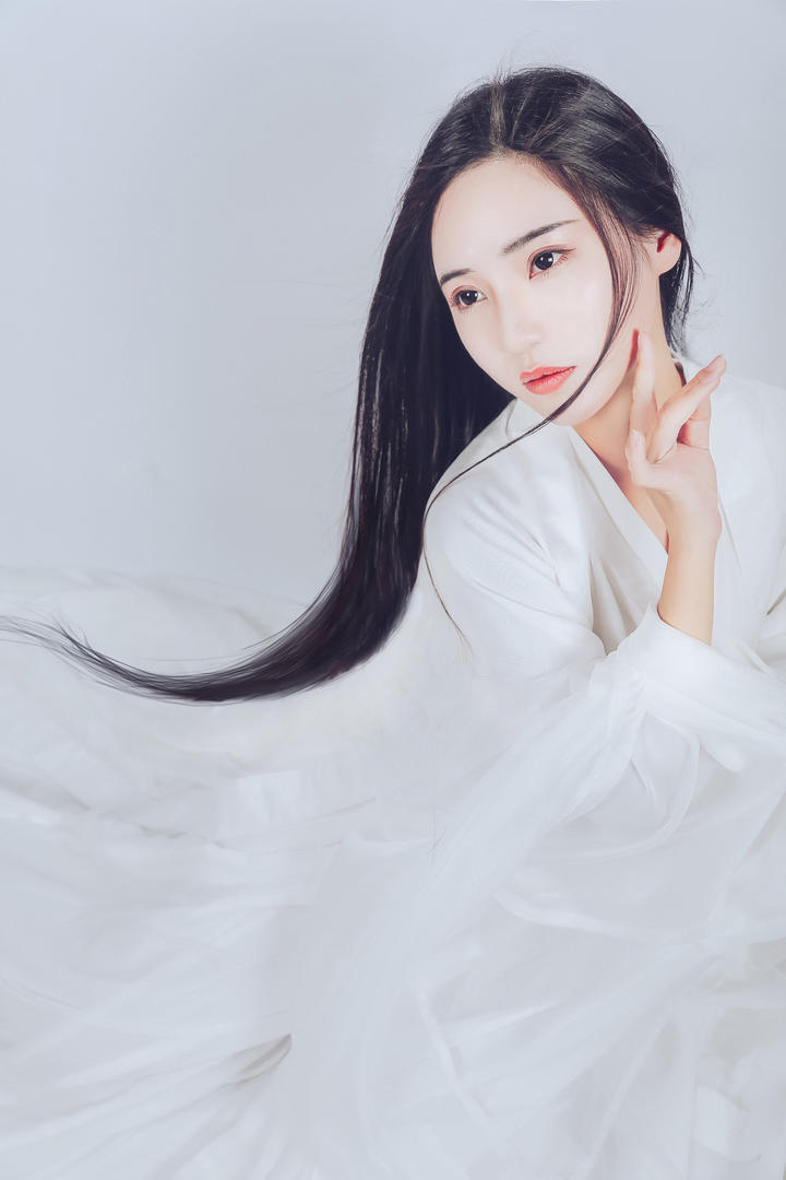 超高清唯美古装清纯美女写真图片