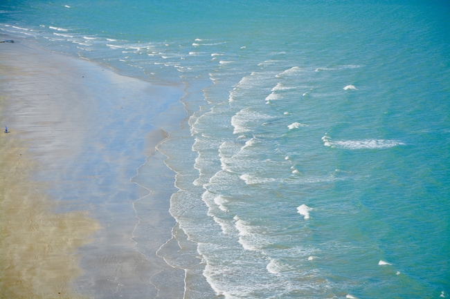 海边海水风景图片