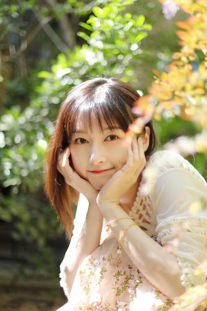 高清清纯花季少女可爱头像图片