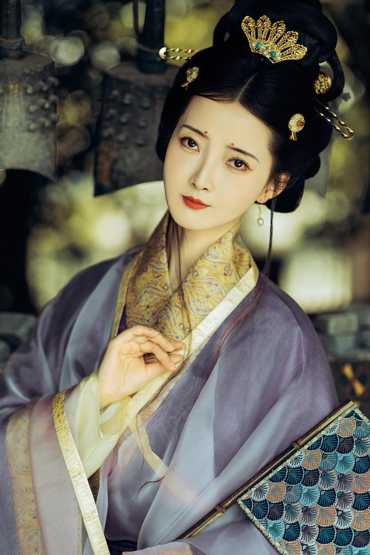 唐宋古风美女艺术照