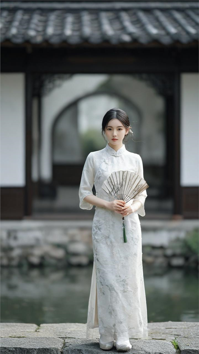 江南温婉古典风格美女写真图片