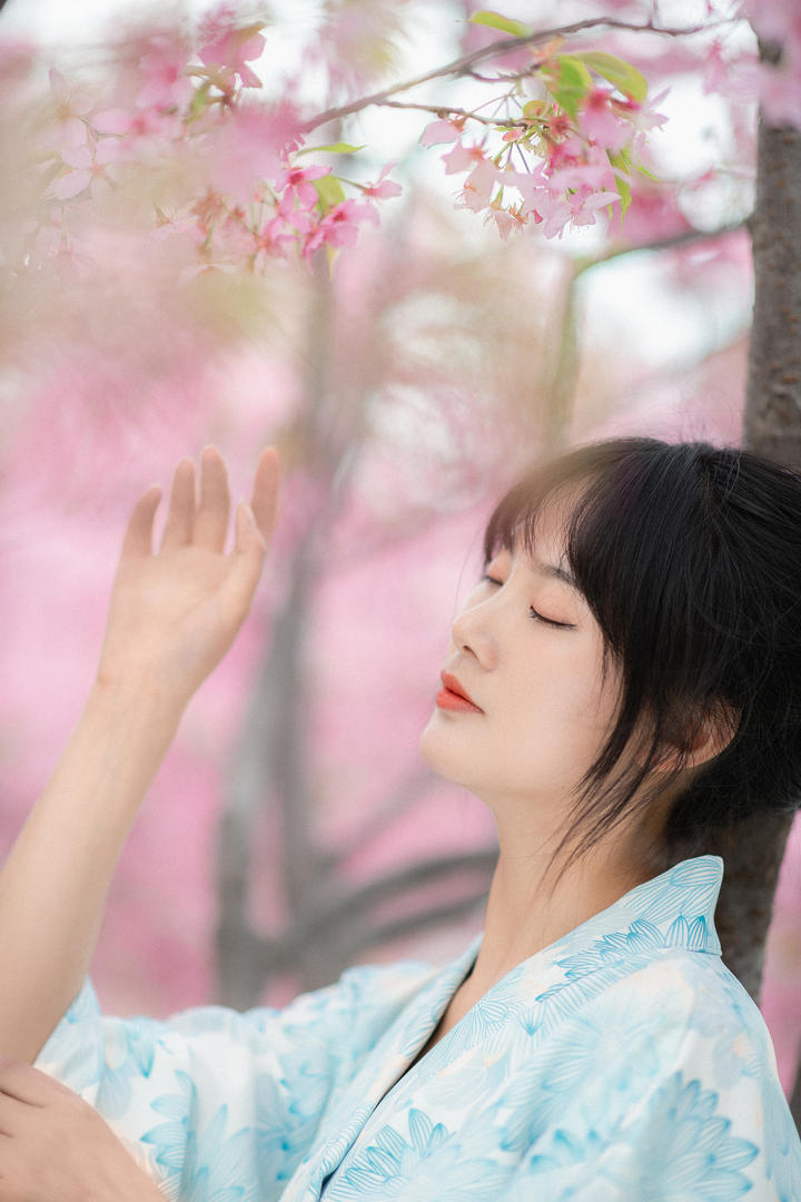 日本古风和服清纯少女壁纸图片大全