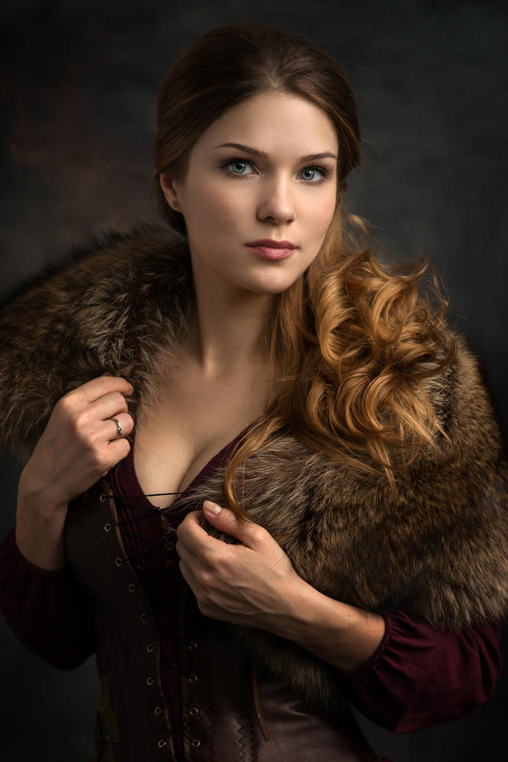 国外美女肖像艺术写真