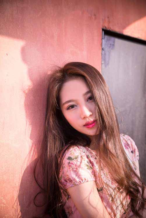 清纯少女说不出的小情绪