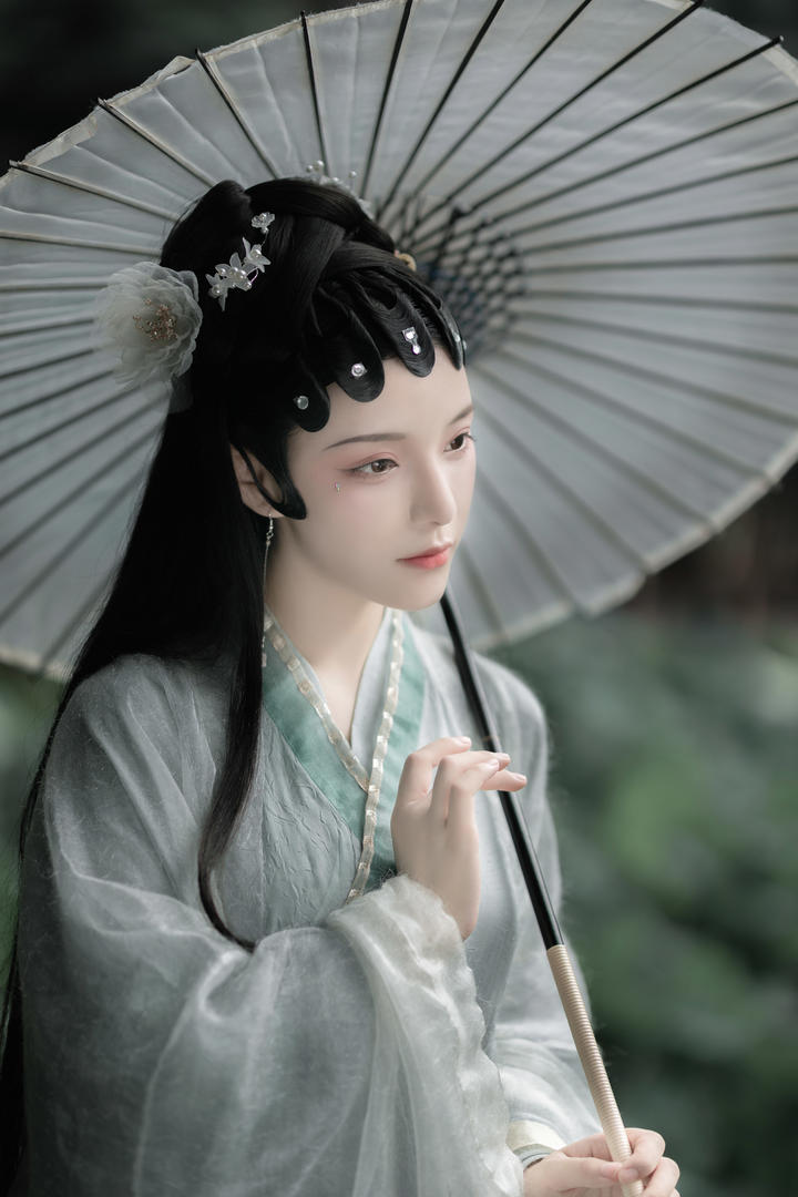 4K唯美古风汉服美女高清壁纸头像下载