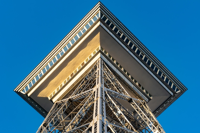 柏林广播塔地标建筑摄影图片