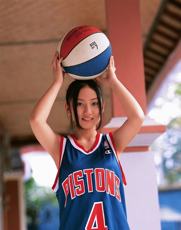 日本篮球宝贝清纯写真