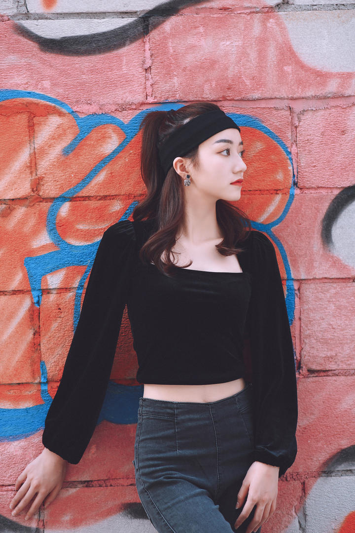 街拍个性女生头像图片大全