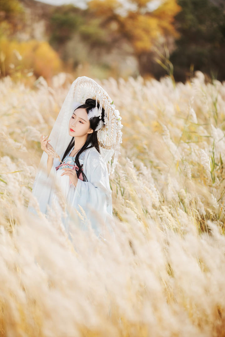 中国古典汉服美女唯美艺术照图片