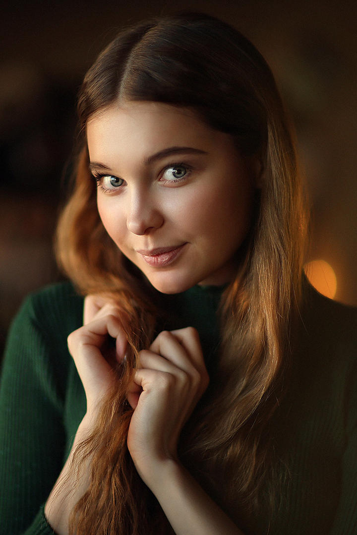 高清欧美女生肖像艺术写真