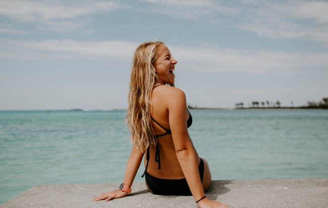 撩人比基尼人体艺术图片