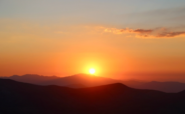 美丽落日夕阳图片