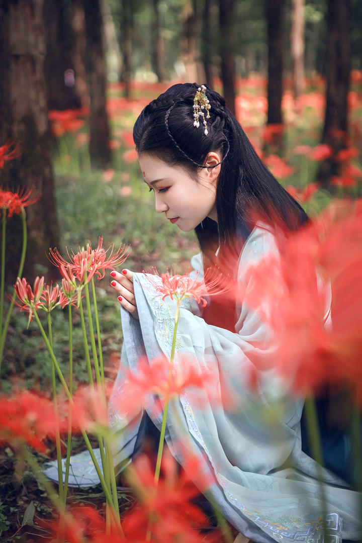 4K超清唯美古装美女艺术摄影图片