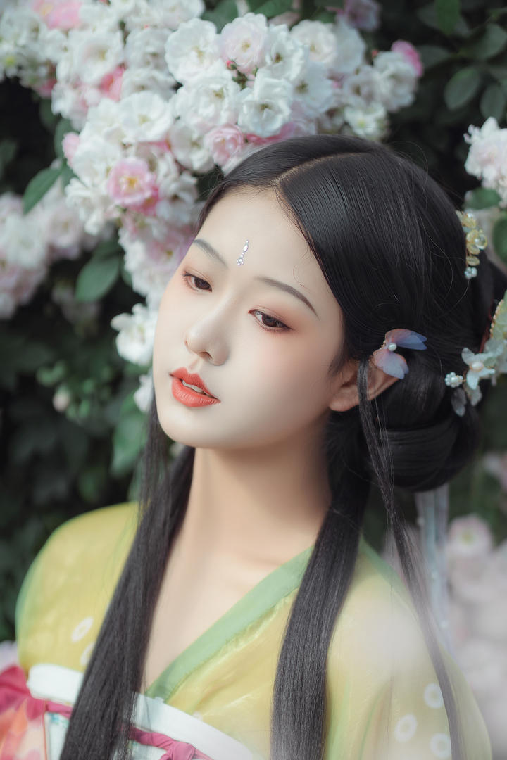 温柔善良古风头像女生写真图片大全