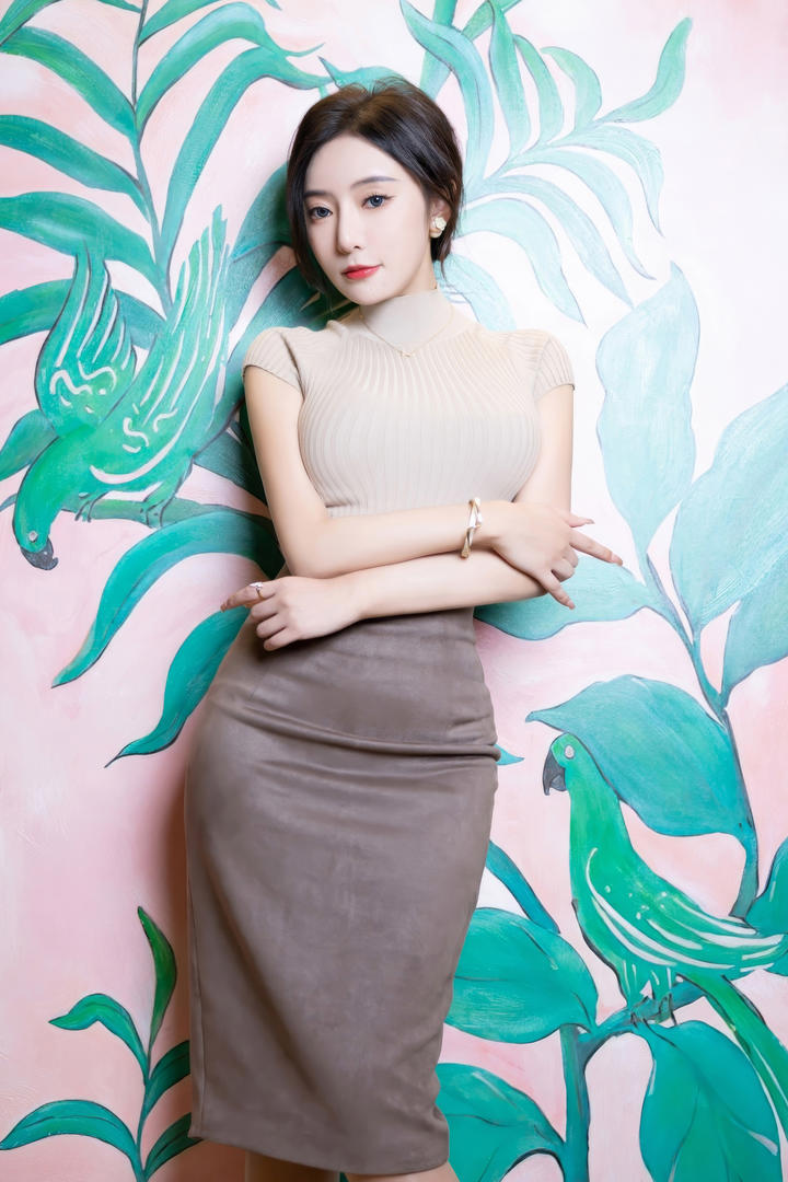 中国气质美女模特王馨瑶个人写真艺术照