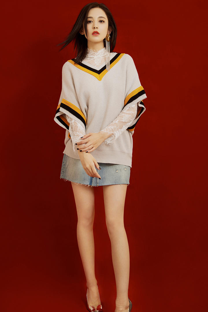 性感超短裙美女古力娜扎图片