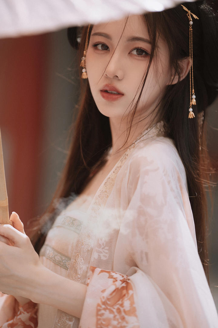 国内美女主播古装汉服艺术照图片