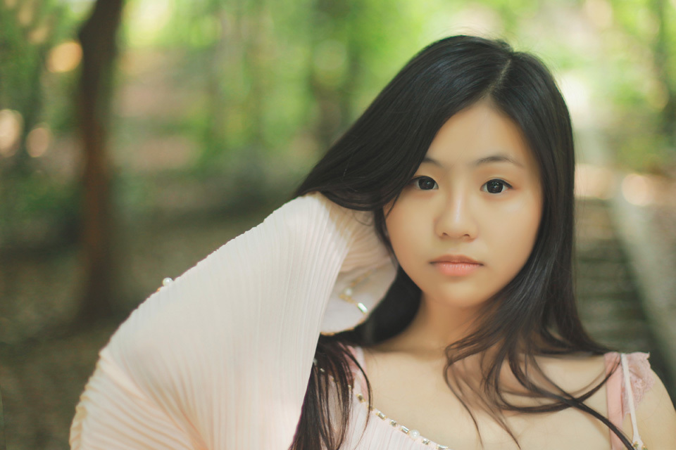 不期而遇的清纯少女