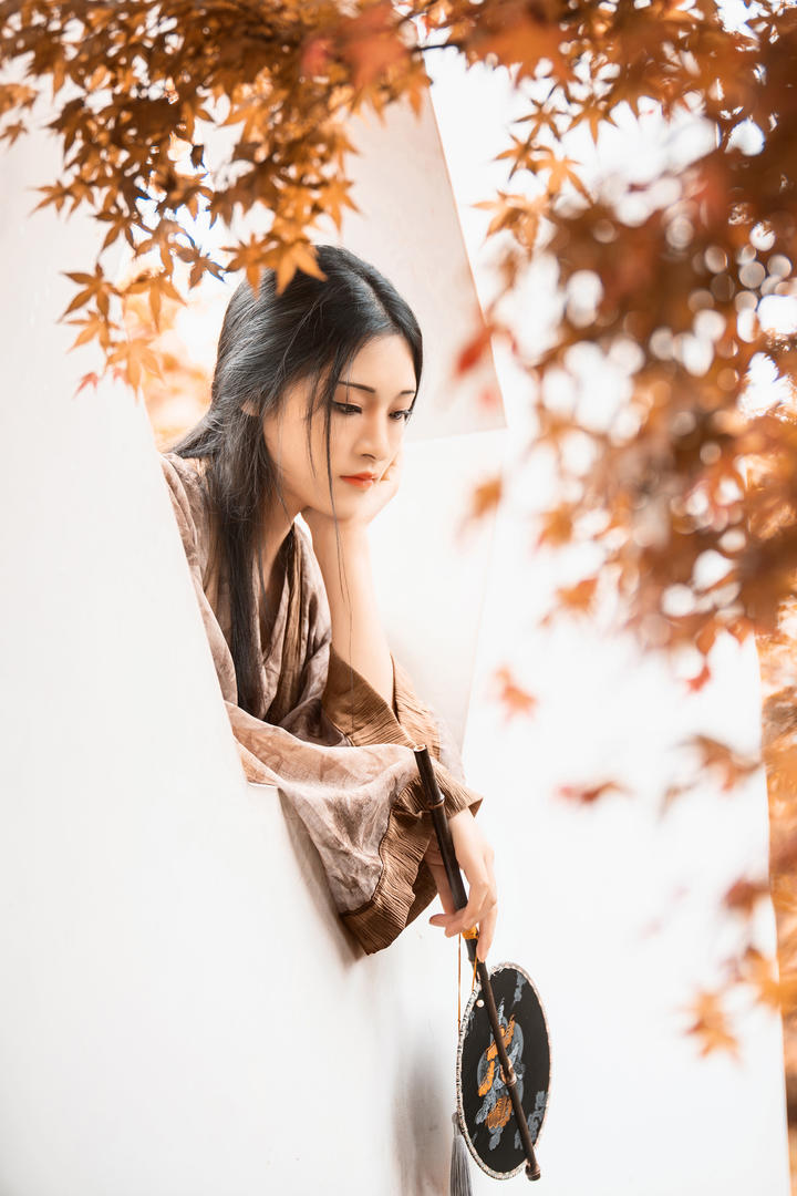 国内唯美古风汉服美女艺术照专区