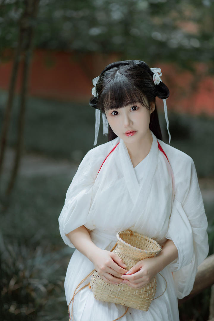 极品清纯养眼古风少女唯美艺术写真壁纸图片