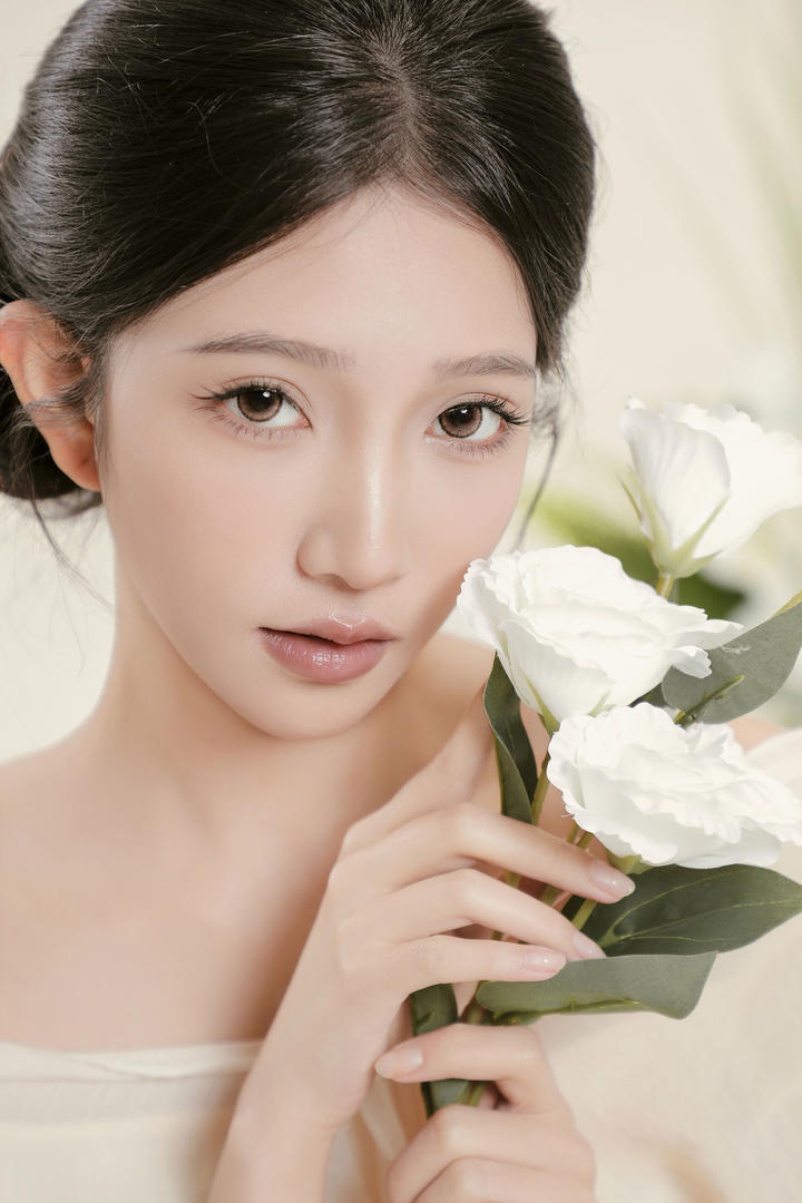 高颜值气质美女摄影图片