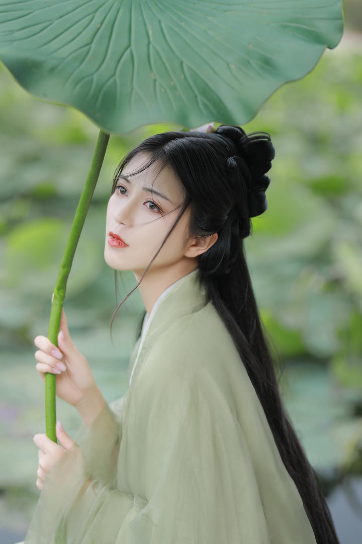 绝色平面模特美女古装写真艺术照