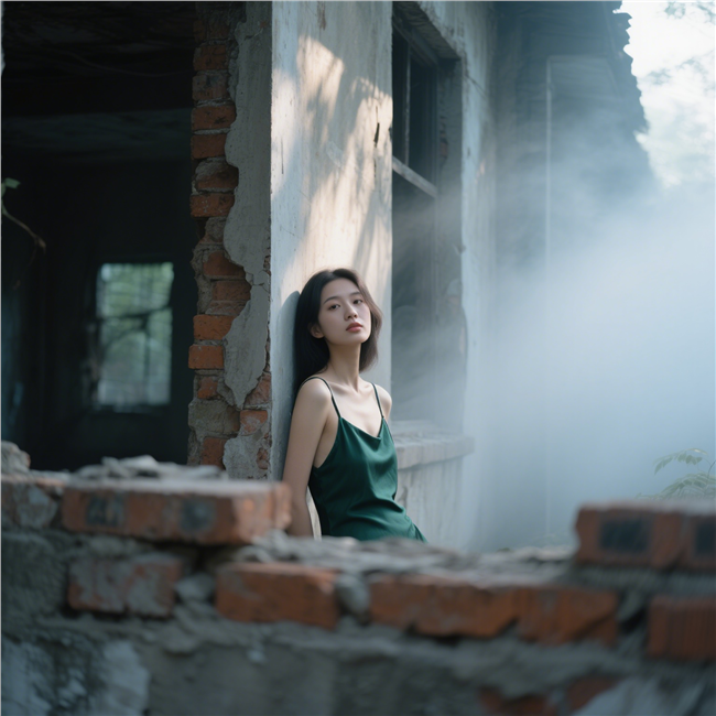 电影氛围感亚洲性感美女图片