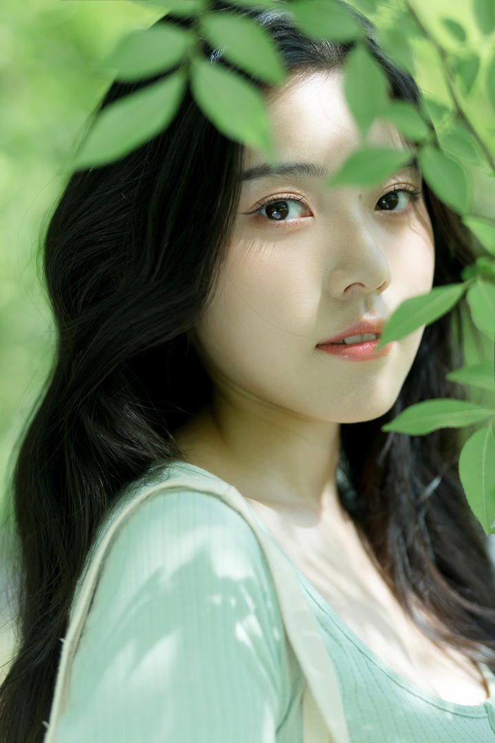 清纯素颜美女图片