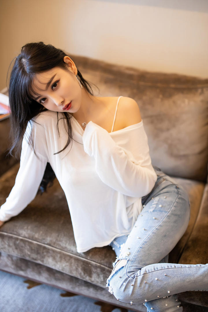中国牛仔裤美女图片高清