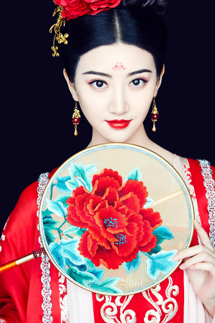 高清古装美女明星景甜写真图片