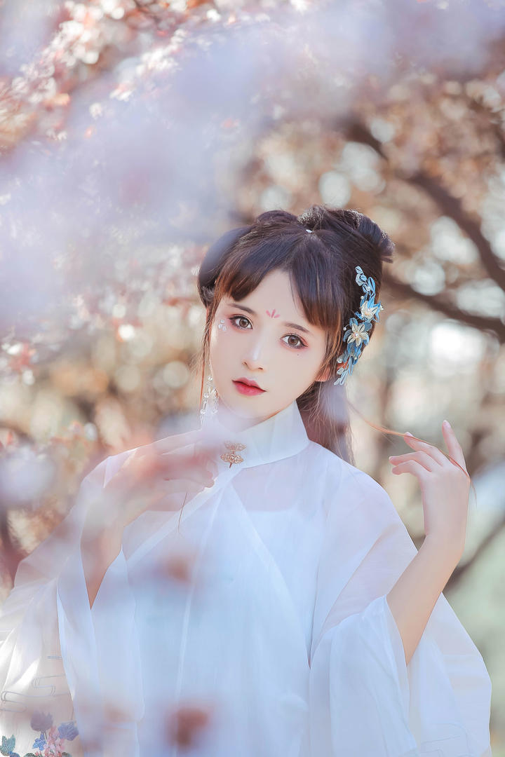 古典古风汉服美女唯美意境壁纸大图