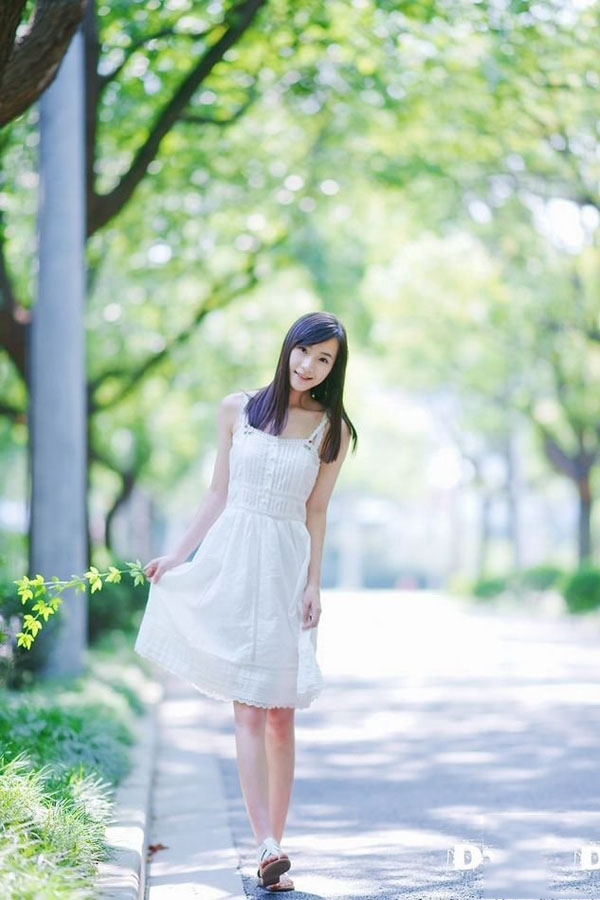 初夏的纯美天使，正妹