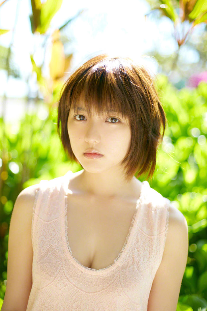 唯美清纯日本短发写真图片