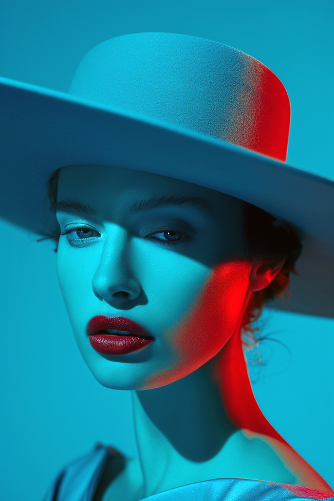 优雅气质时尚欧美风美女人像艺术图片