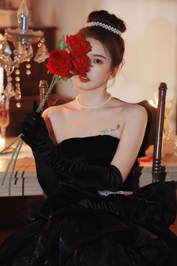 模特艺术照图片