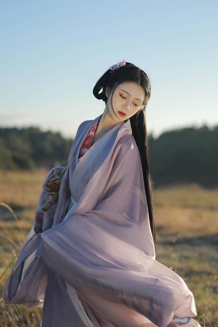 长发古装汉服美女古风图片大全