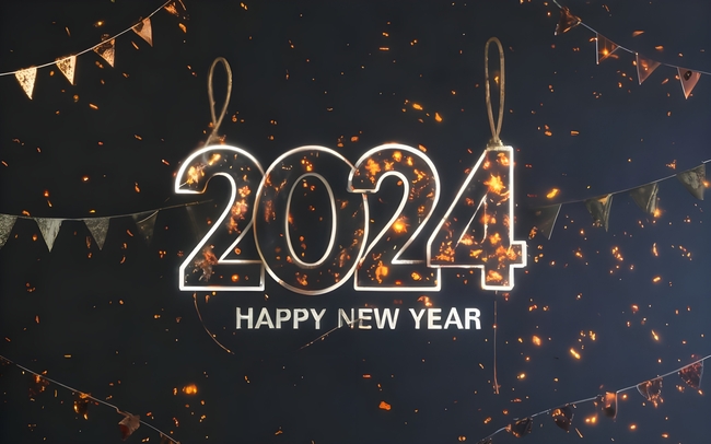 2024年新年壁纸图片素材