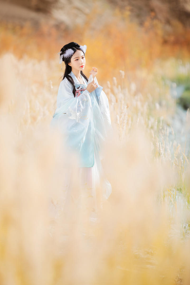 中国高清古装汉服美女艺术写真图片