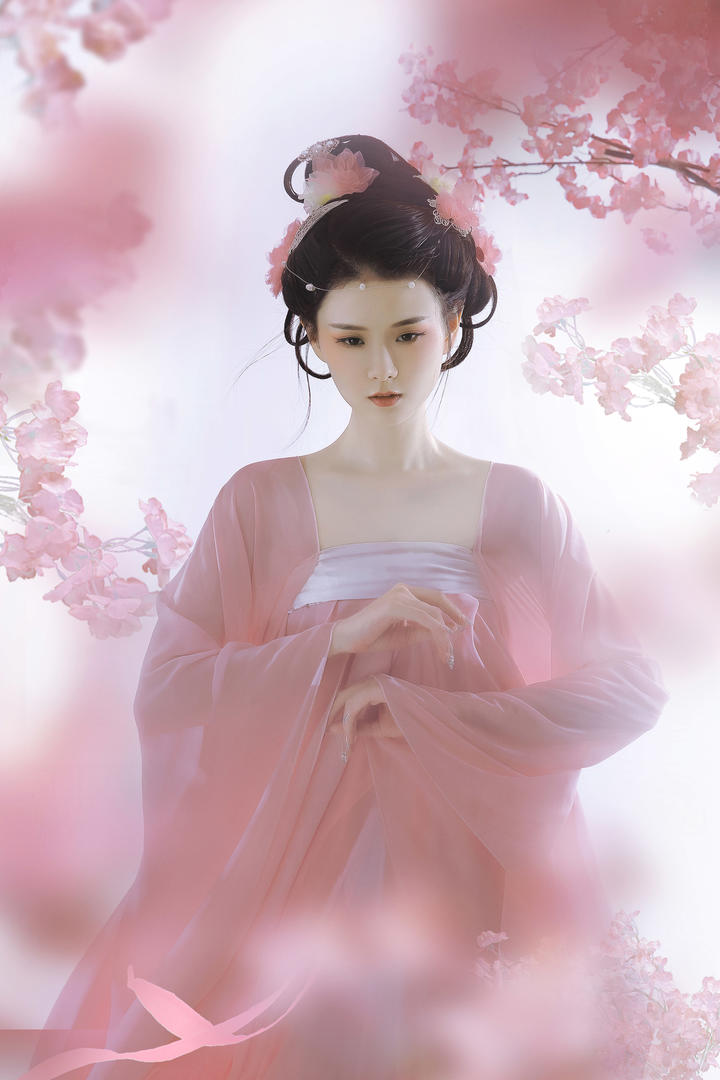 4K超清唯美汉服古装美女艺术写真图片