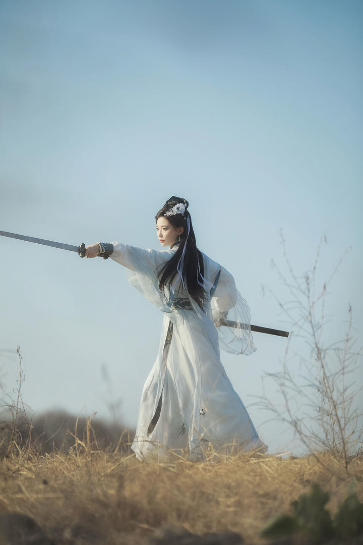 古装女侠唯美摄影图片