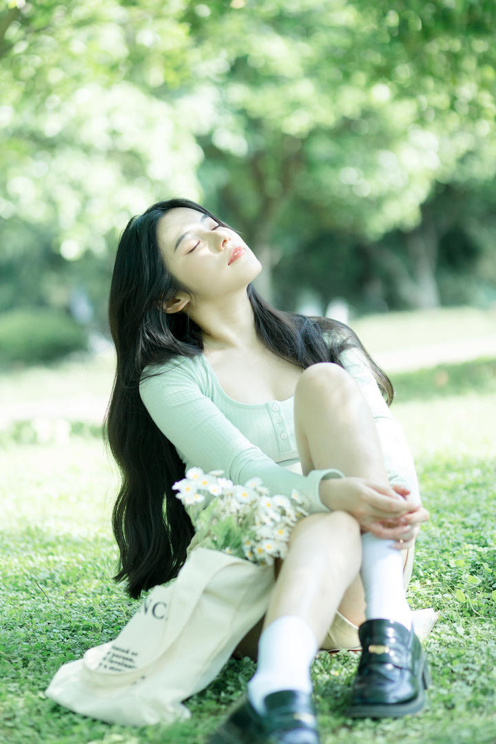 唯美素颜美女高清图片